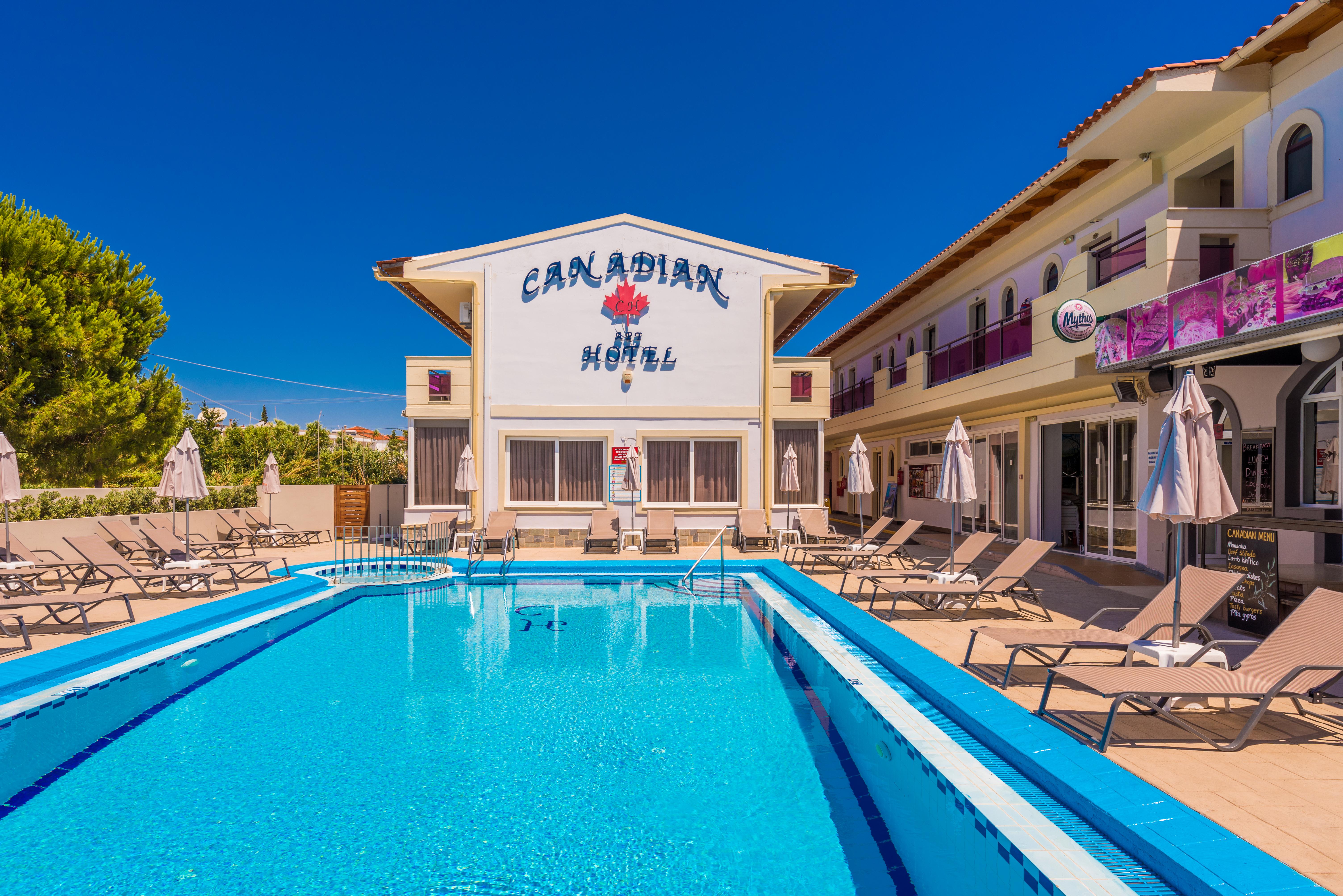Canadian Hotel Laganas Exteriér fotografie
