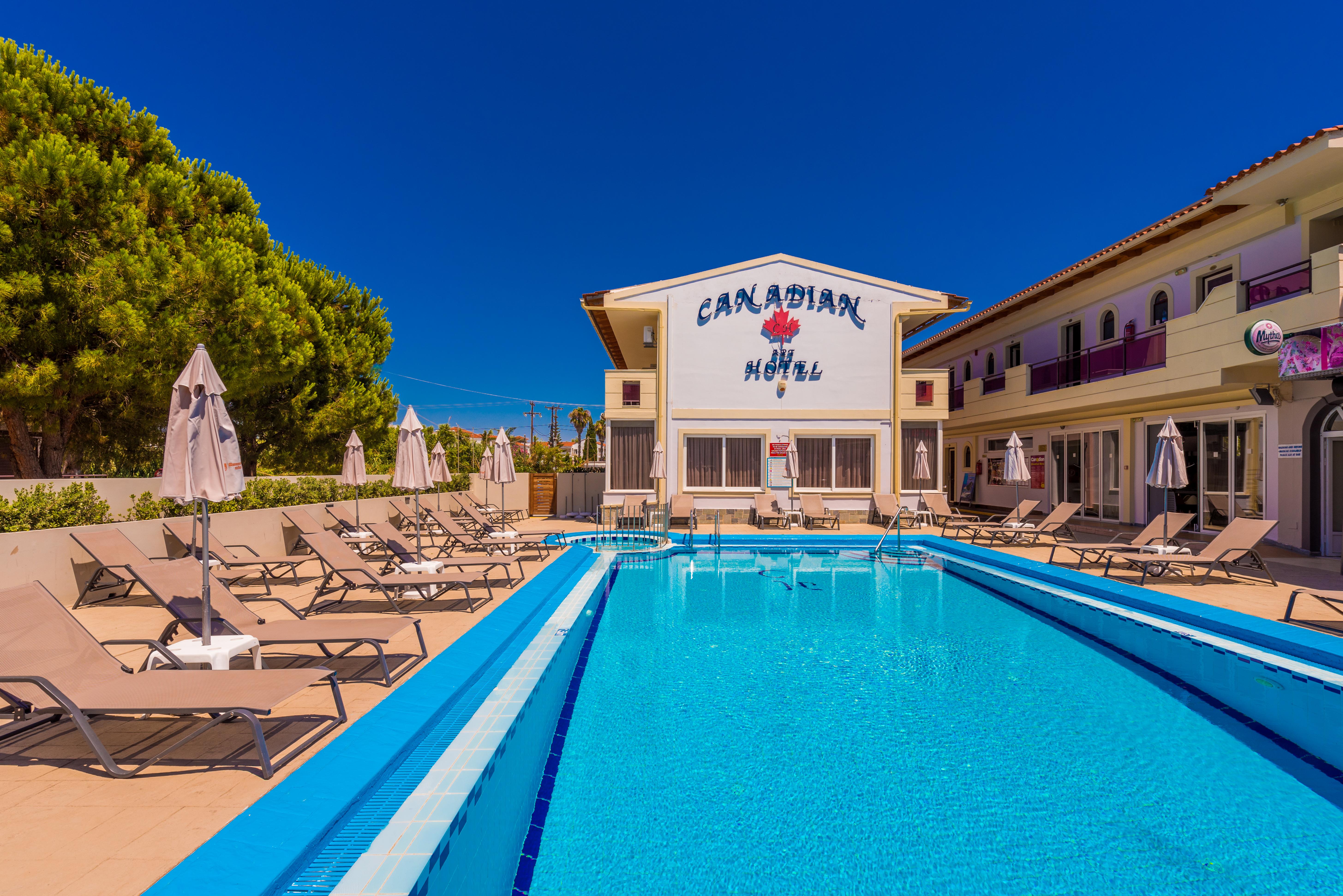 Canadian Hotel Laganas Exteriér fotografie